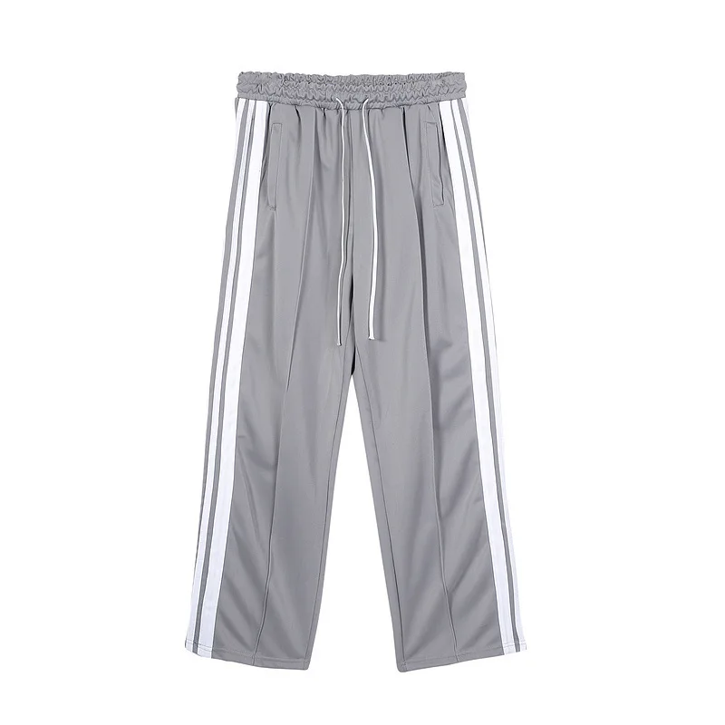 

Fashion High Street Breasted Pants Loose Casual Sports Pants Sweatpants Streetwear Men Hiphop Gym Pants Men Sweat Pants Men
