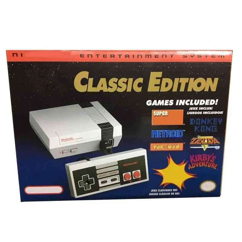 

NEW Super HD Output NES Classic Handheld Video Game Player can Save Game Built-in 30 Games Dual Gamepad with 1 Gamepad only