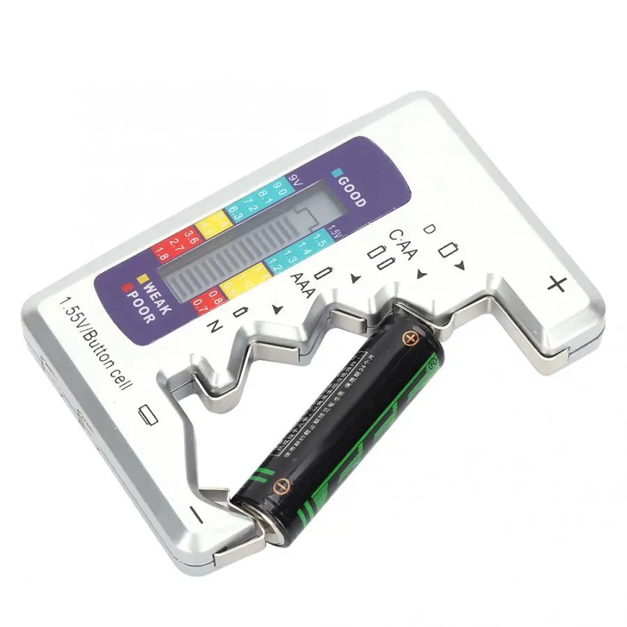 

Kitchen Measuring Tool Digital Battery Tester Battery Capacity Detector Checker Measuring Tool 90 x 60mm School Lab Tool