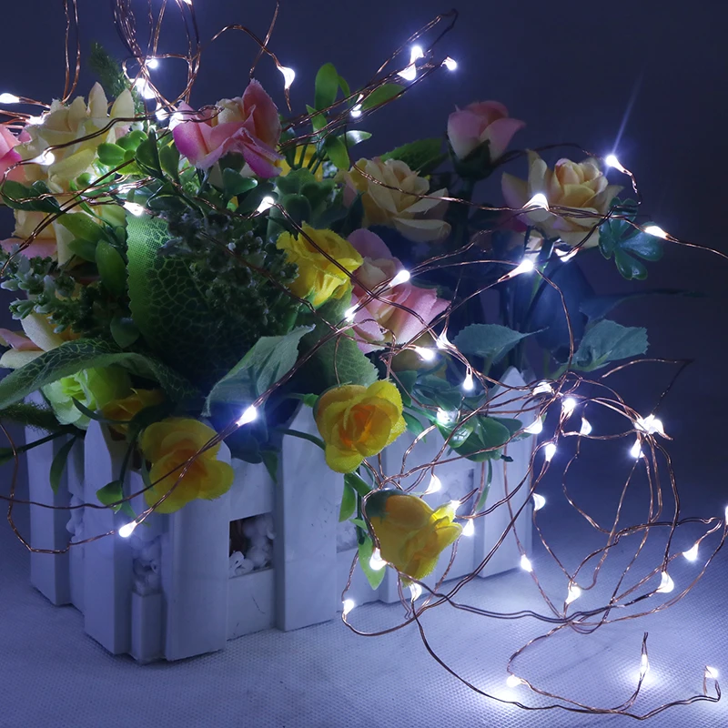 

SZYOUMY Free DHL 100LEDS 200LEDS 280LEDS LED Vines Lights Copper Wire Branch Fairy String Lights for Christmas Decoration