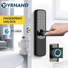Умный дверной замок TTlock с Wi-Fi, отпечатком пальца, Bluetooth, цифровым приложением, клавиатурой, электронным дверным замком без ключа
