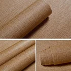 3 м 5 м 10 м ПВХ льняная бумага для домашнего декора Настенная Наклейка Водонепроницаемая 3d текстура обои для спальни гостиной кухонный шкаф