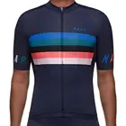 Футболка MAAP Мужская для велоспорта, быстросохнущая дышащая рубашка с коротким рукавом, топ на лето