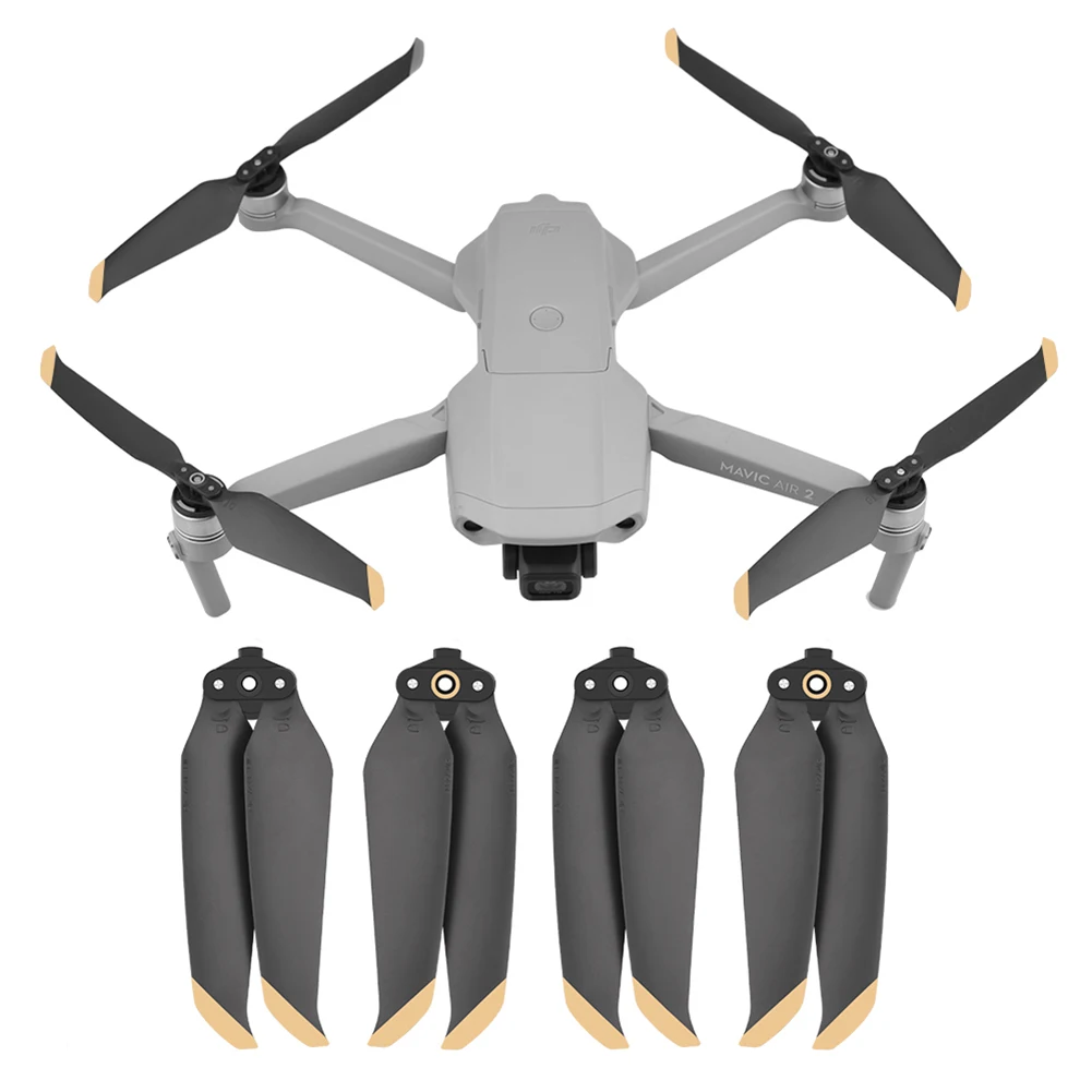

1/2/4 Pairs Low Noise Foldable Replacement Propellers for DJI Mavic Air 2 Drone