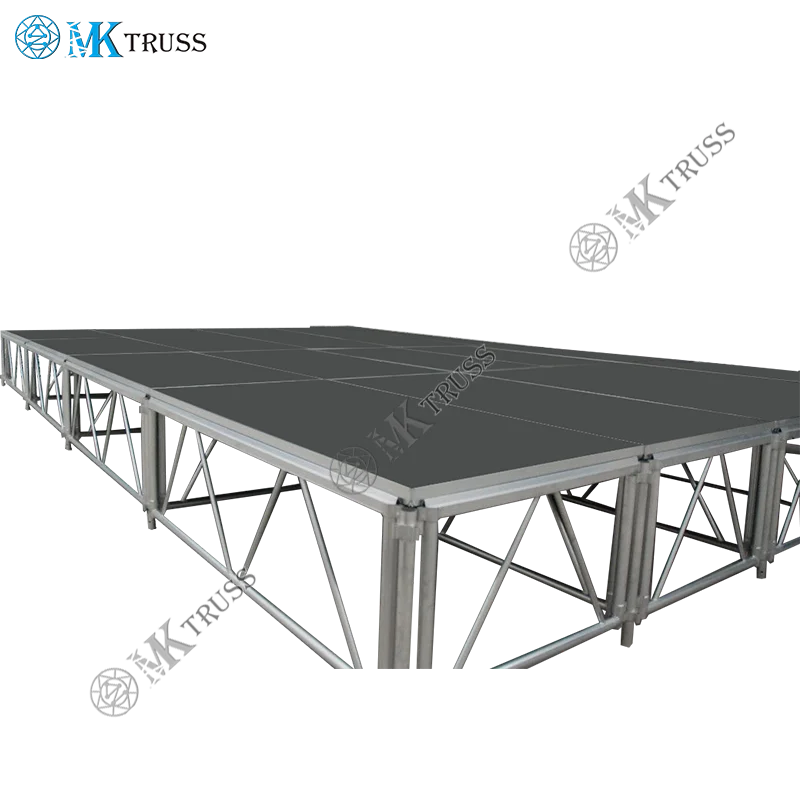 MK 1.22x2.44 м/4x8ft Алюминий ферменной конструкции сценическая площадка с регулировкой