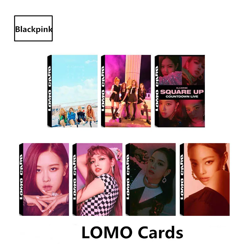 30 шт./компл. KPOP BP квадратная картина Ablum фото карты LOMO карта фотография открытка