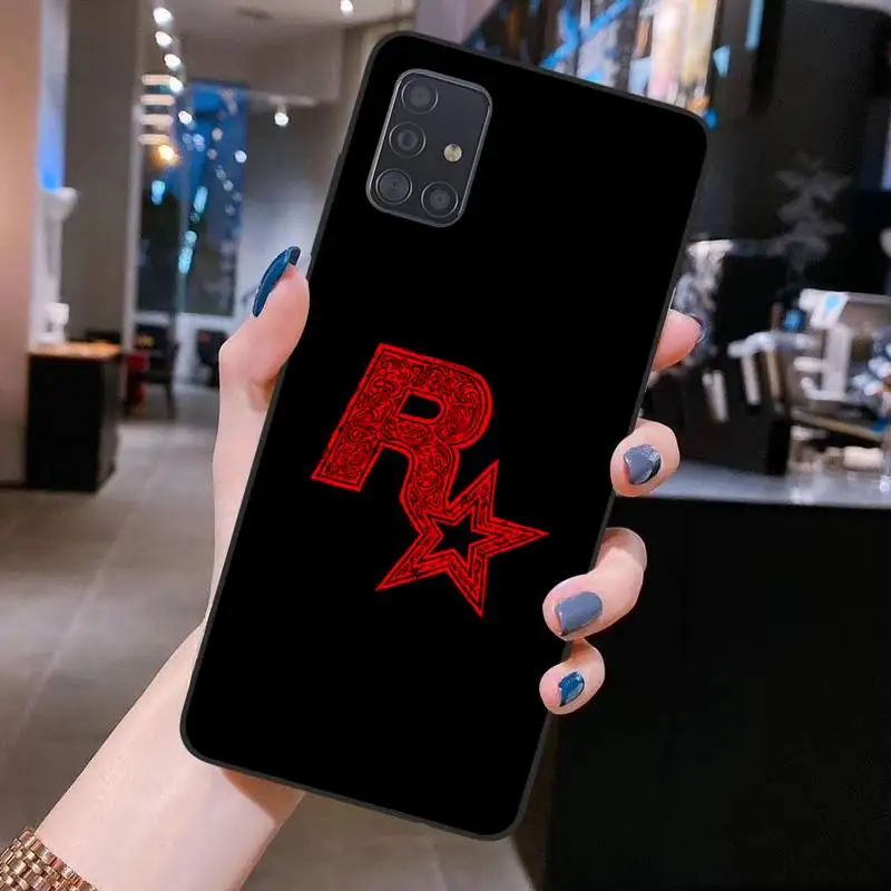 

KPUSAGRT rockstar games Phone Case for Samsung S20 plus Ultra S6 S7 edge S8 S9 plus S10 5G lite 2020