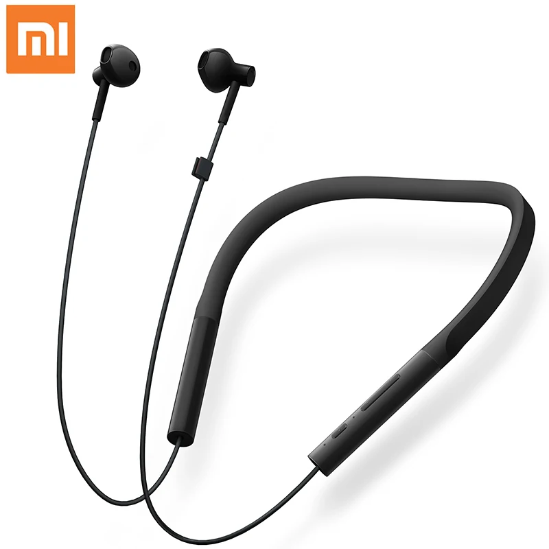 Оригинальный Xiaomi ожерелье Bluetooth наушники беспроводные с микрофоном и