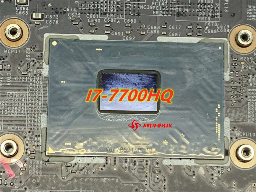 MS-16JB1 VER 1.0 FOR MSI MS-179B MS-16JB GE62VR GP62 GL62 GE72VR GP72 GL72 MOTHERBOARD WITH I7-7700HQ AND GTX1060M Test Work - купить по