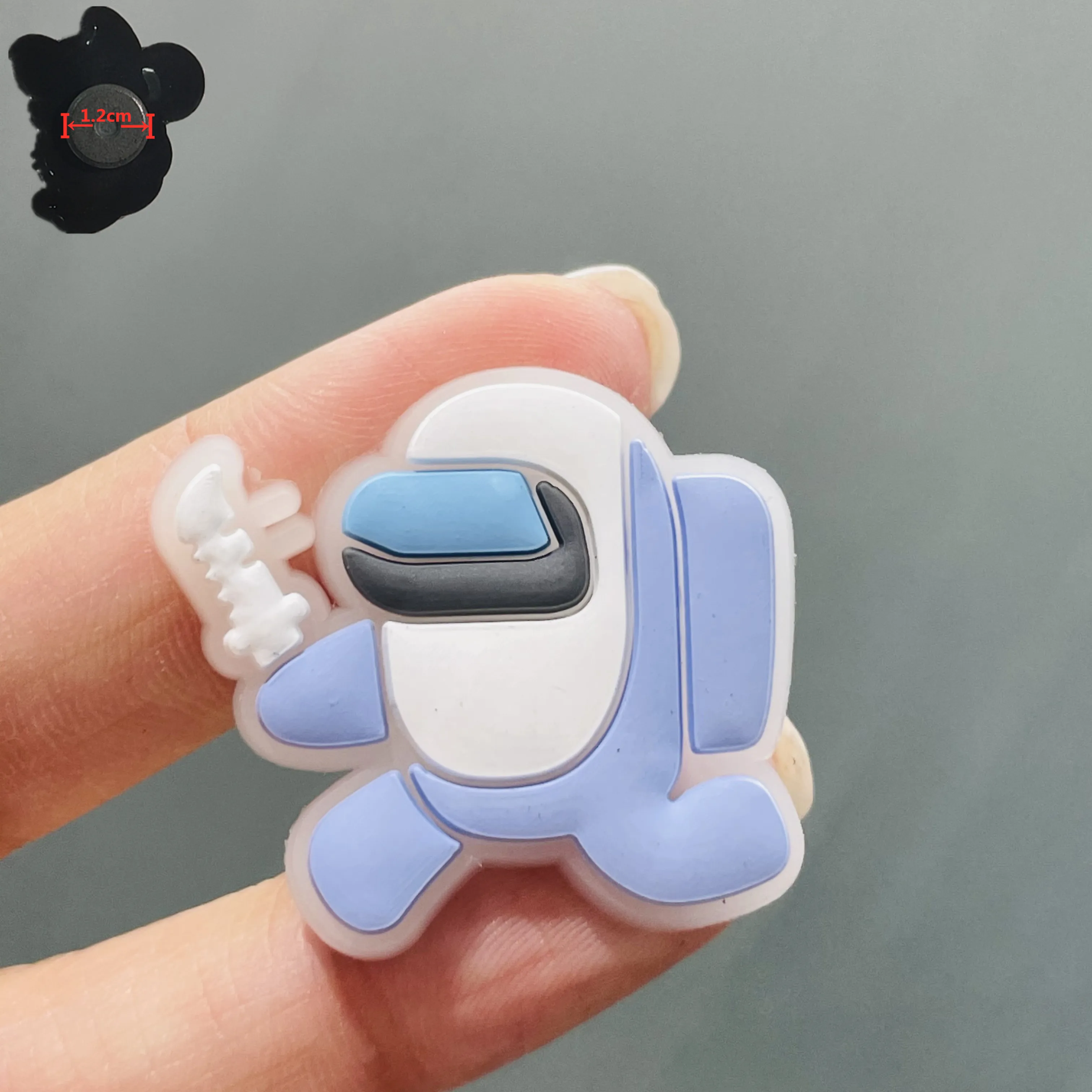 Mix 50PCS PVC Luminous Popular Game Robot Fridge Magnetic Sticker Kawaii Cool Smart Refrigerator Magnets Favorite Decoration | Дом и сад