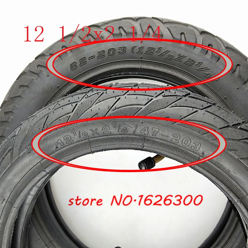 Размер 12 1/2X2 1/4 (47/62 203) шина подходит для многих газовых электрических скутеров