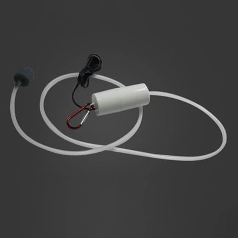 

Portable Aquarium Fish Tank USB Oxygen Air Pump Mute Energy Saving Supplies Mini Aquatic Terrarium Fish Tank Accessories