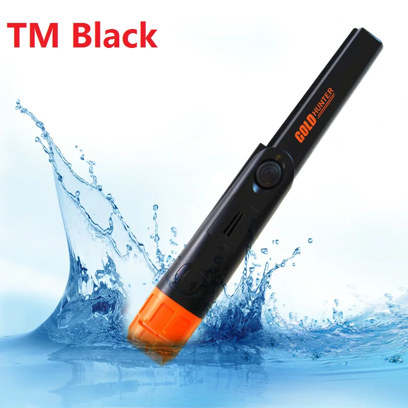 TM Black Gold Hunter AT IP68 водоотталкивающий контактный указатель ручной Золото Профессиональный металлоискатель Подземный детектор металла - Цвет: TM Black