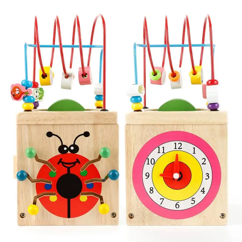 

2020 new Pearl Labyrinth Toy-Acwenie 7 in 1 Set of Wooden Toy for Children and Babies xmas gifts