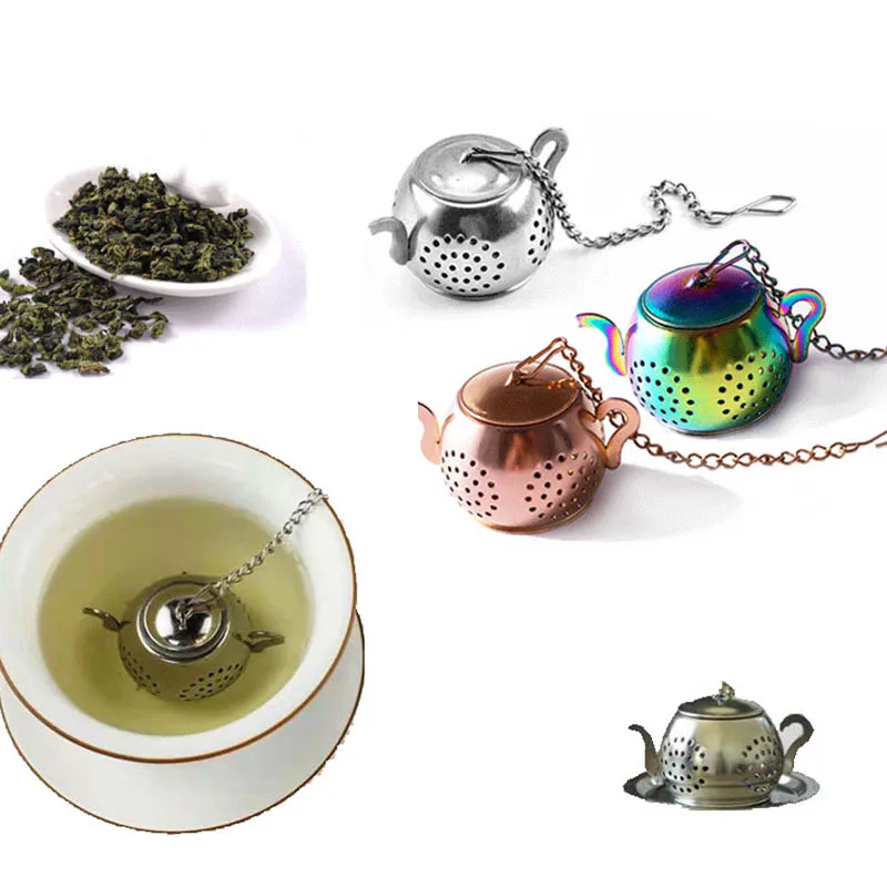 Металлический чайное ситечко заварник Форма Рассыпной Чай Infuser