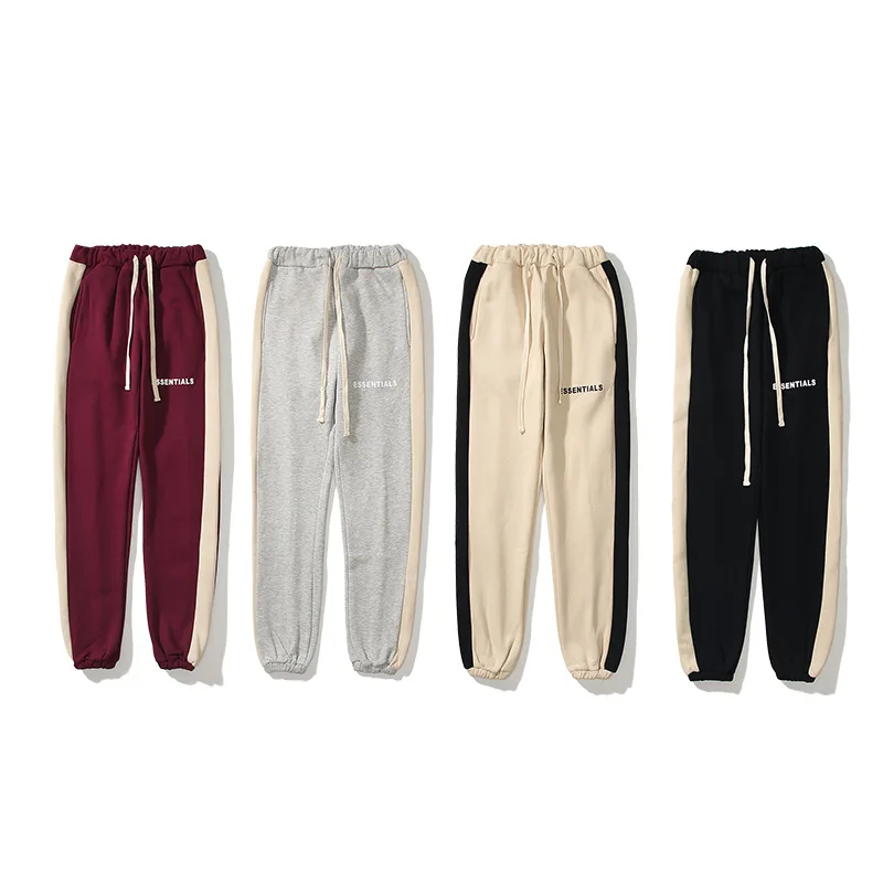 

2021 Hot New FOG Unisex Sweatpants Fog Essentials Joggers Kanye West Jerry Lorenzo Loose Oversized Trousers Cotton Pants