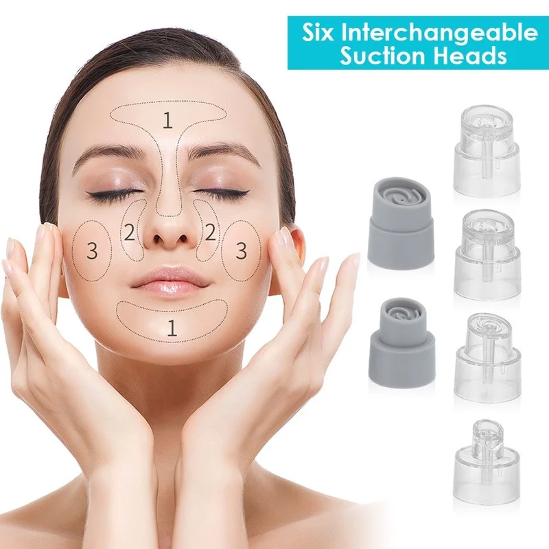 The New Small Bubble Blackhead Suction Instrument Electric Cleansing Face | &amp Blemish Removers