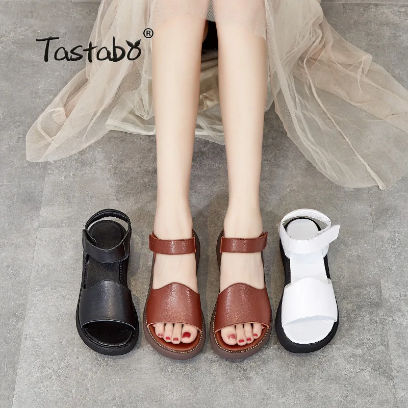 Женские босоножки на танкетке высоком каблуке летняя обувь платформе H5806 | Обувь