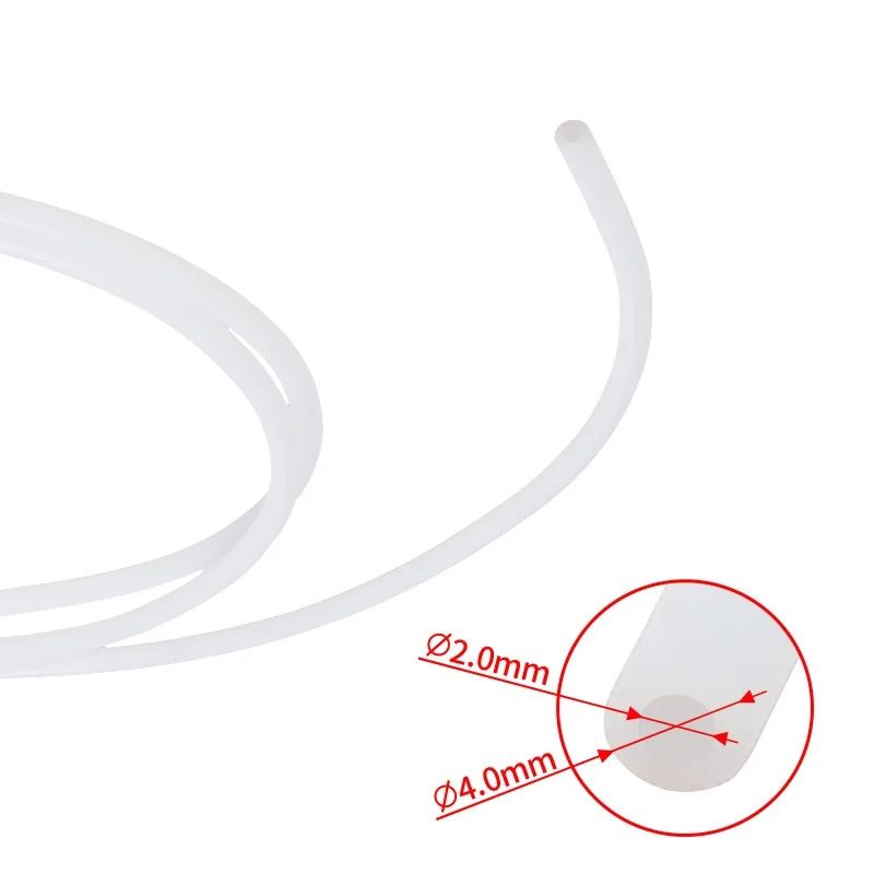 Трубка MEGA 4M 3M PTFE трубка ID 2 3 мм OD 4 для E3D V5 V6 1 75 нити J-head hotend RepRap деталь удаленного