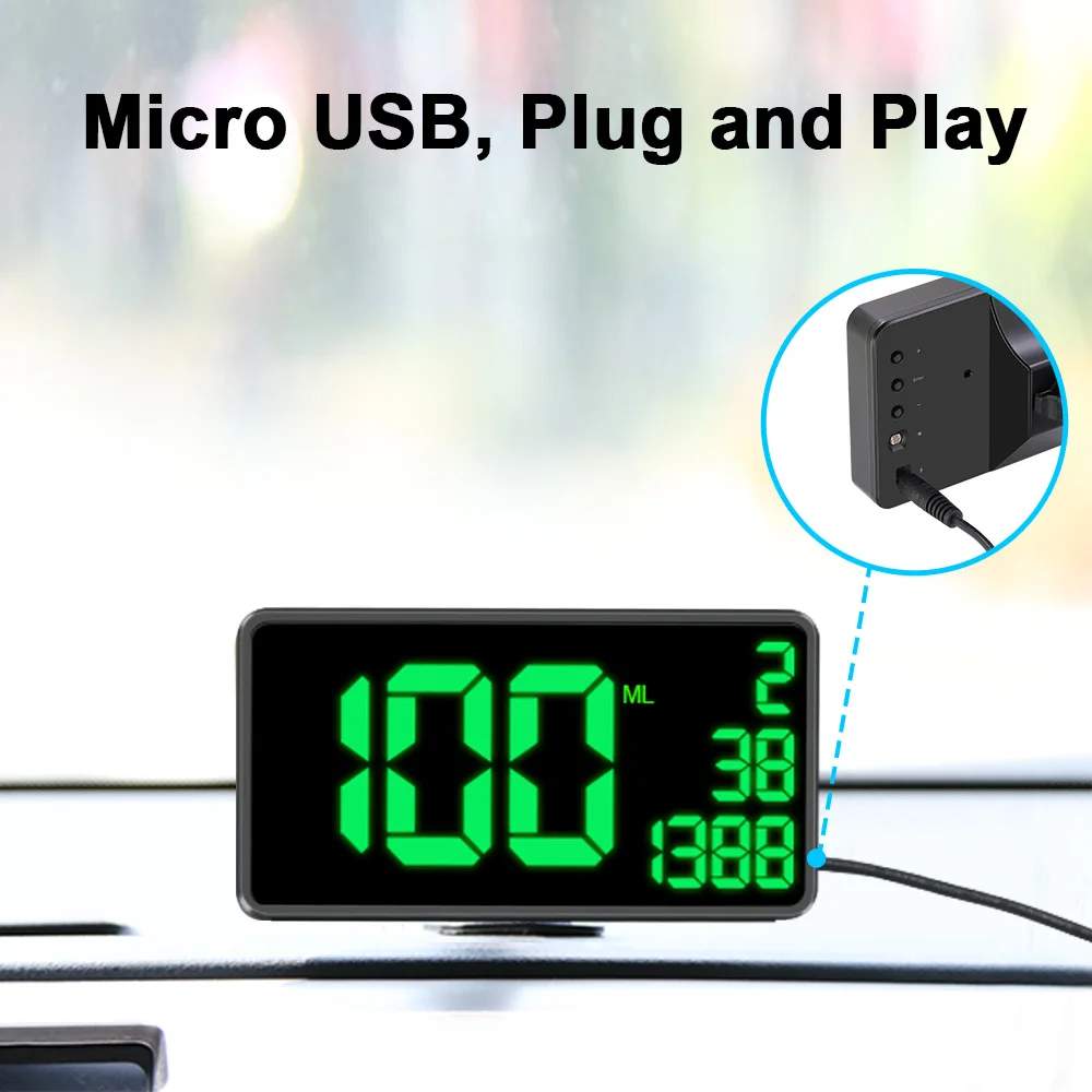 

Full Screen Size Universal GPS Speedometer Motorcycle Bike Bicycle Car