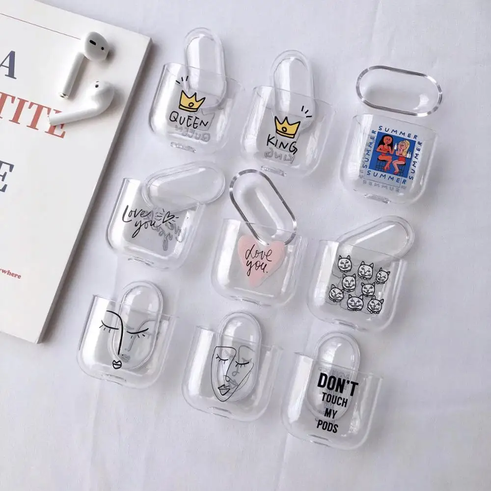 Защитный чехол для Airpods iPhone беспроводные наушники защитная коробка от принтера