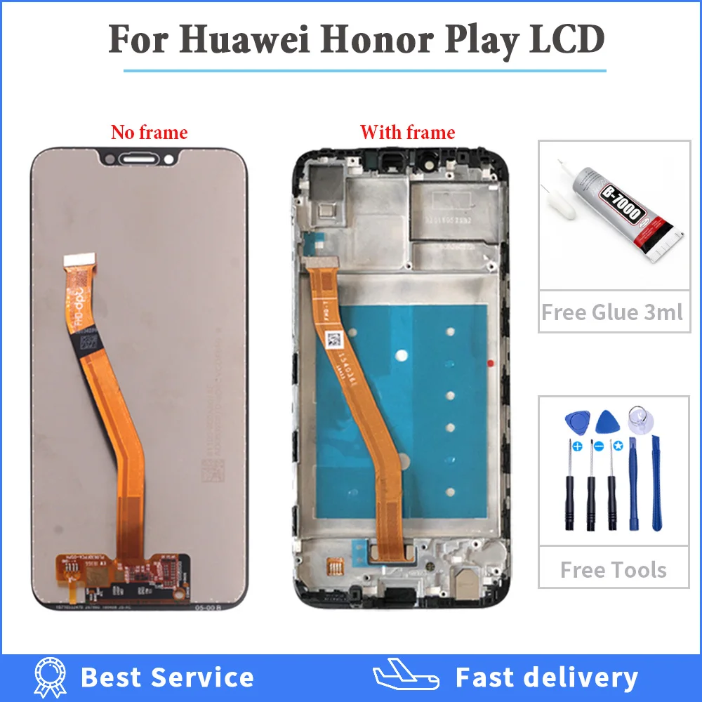 Оригинальный 6 3 &quotЖК-дисплей для Huawei Honor Play ЖК-дисплей сенсорная панель