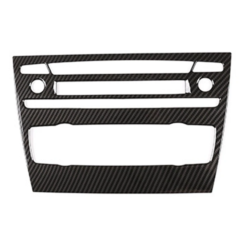 

Стайлинг автомобиля из углеродного волокна центральное управление громкость ручка кондиционера рамка Крышка отделка для BMW 3 серии E90 2005 - ...