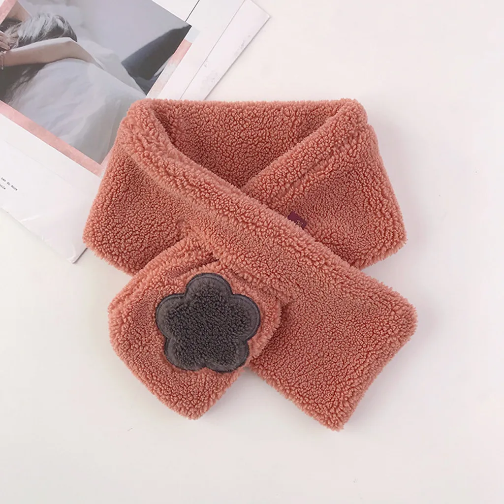 Шарф грелки Для женщин модные зимние ботинки на искусственном меху шарф