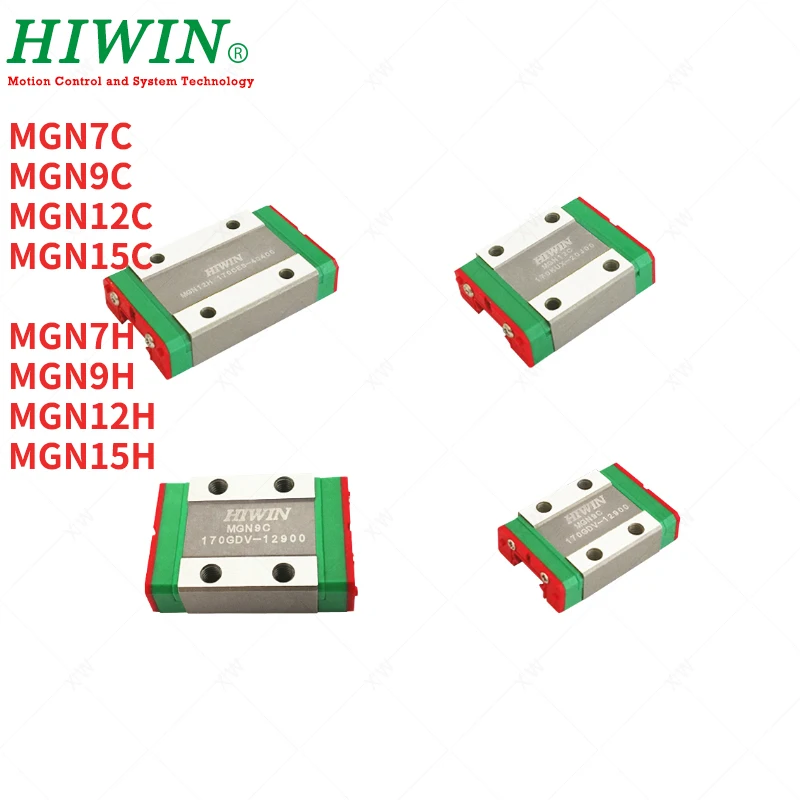 Бесплатная доставка оригинальный блок HIWIN EGH15CA EGH20CA HGW15CC HGW20CC каретки MGN9H MGN12H MGN15H