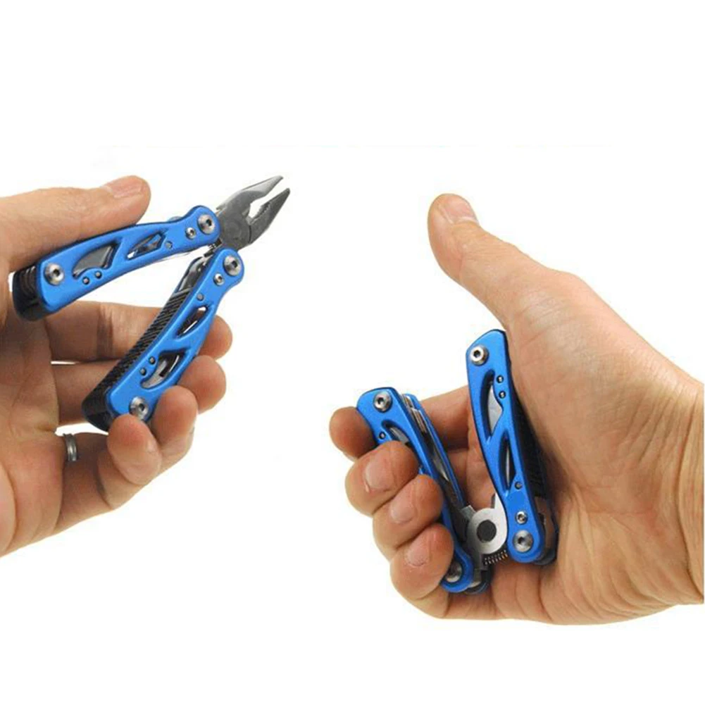 

12 in 1 Multi-function Folding Pliers Portable Stainless Steel Screwdriver Pliers Bottle Opener Outdoor Camping Survival Tools