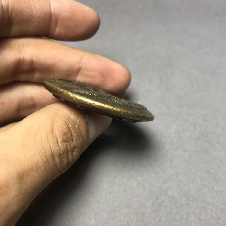 

LAOJUNLU Imitation Antique Flower Money Three Fish Two Phoenix