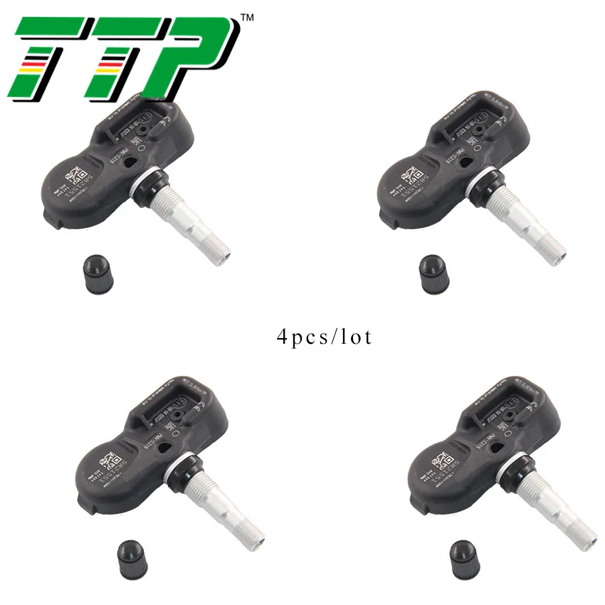 4PCS TTP 4 шт. 42607-48020 TPMS датчик давления в автомобильных шинах Система контроля клапан 4260748020 для Toyota C-HR тихий Corolla 433 МГц - Цвет: 4PCS