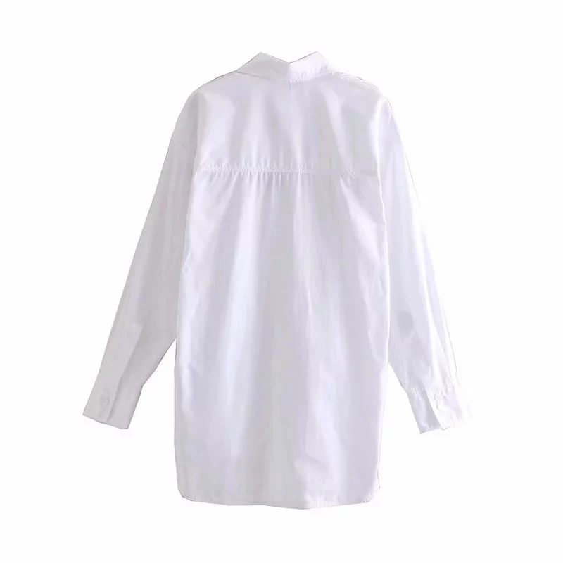 Withered autumn blusas mujer de moda england vintage boyfriend oversize pockets shirt kimono shirt womens tops and t-shirt