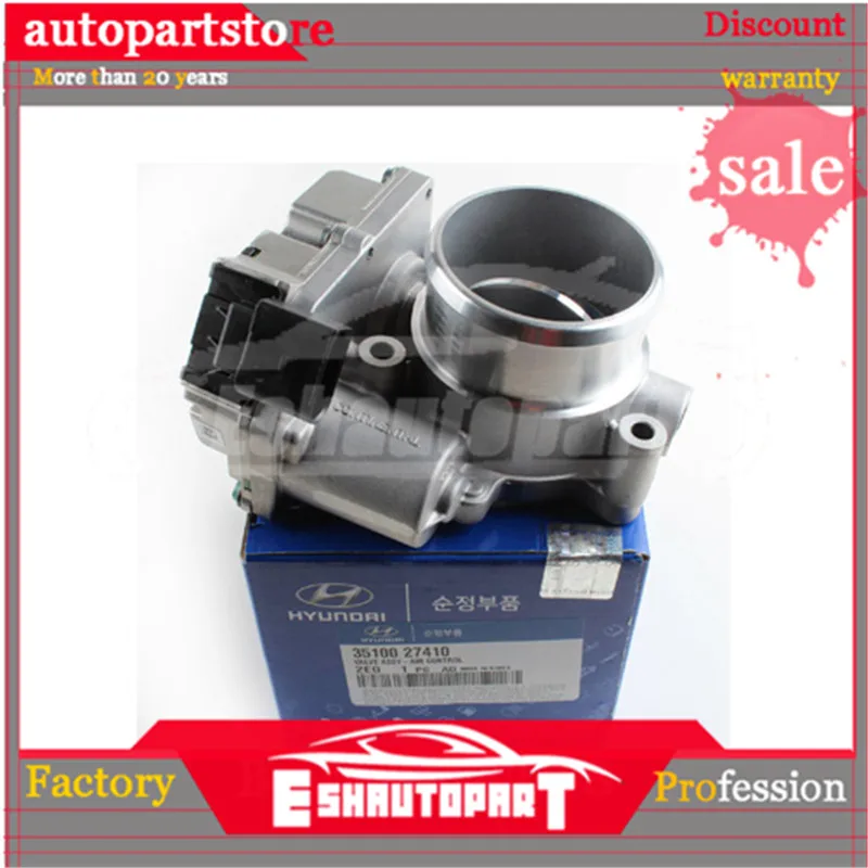 Новый корпус дизельной дроссельной заслонки 35100 27410 для Hyundai Santa Fe II Tucson JM Sonata