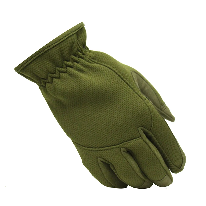 Army Green Армейские камуфляжные зимние тактические перчатки Мужские дышащие Мультикам Пейнтбольные Военные перчатки велосипедные теплые перчатки - Цвет: Army Green