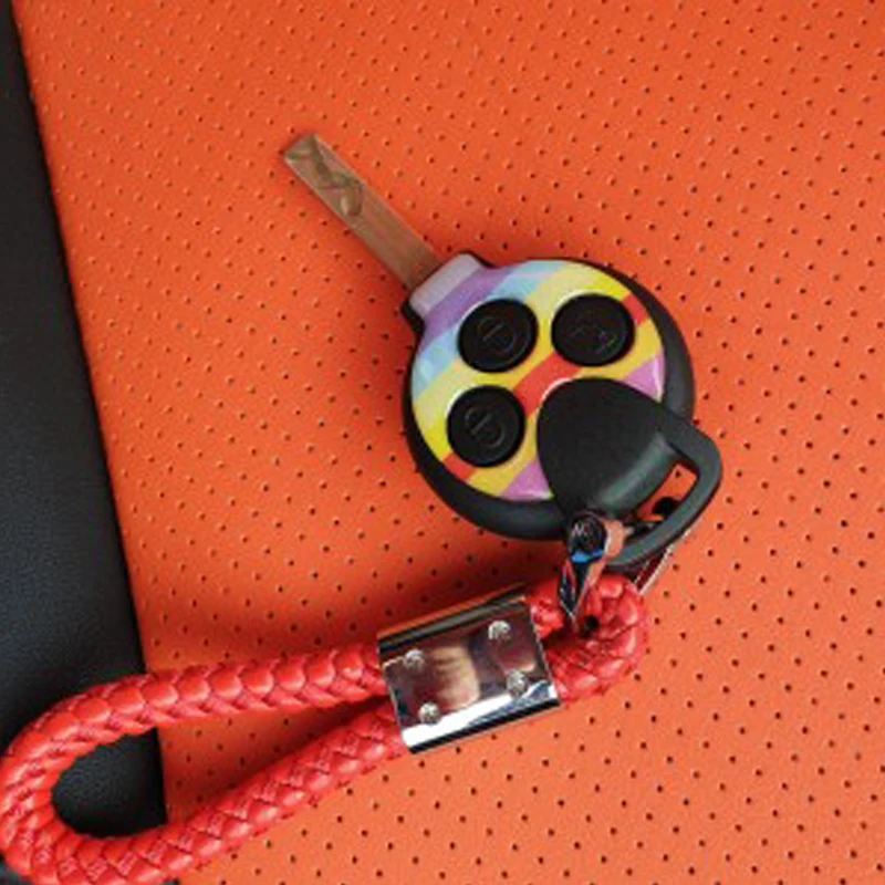 Автомобильные держатели для ключей стикеры брелок из эпоксидной смолы украшение