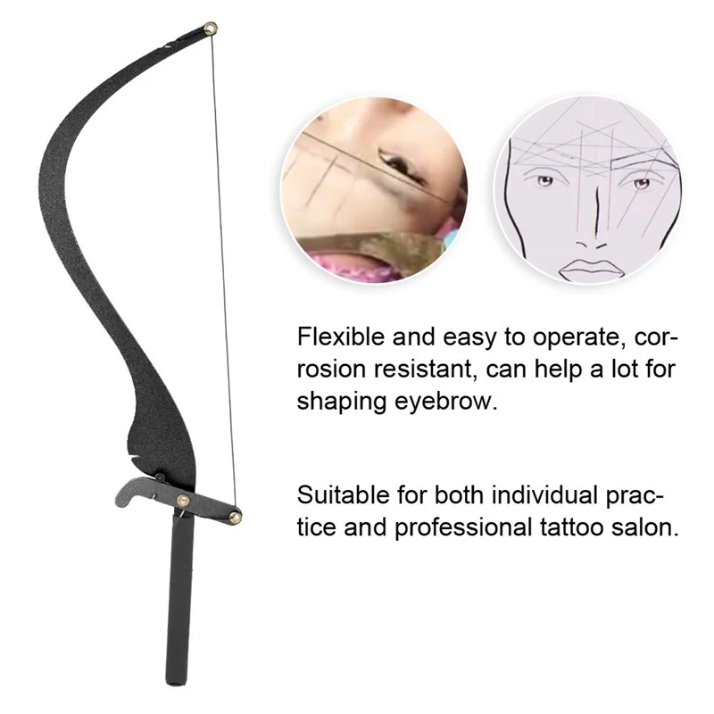 Микроблейдинг линейка для бровей татуажа Перманентный макияж измерительный