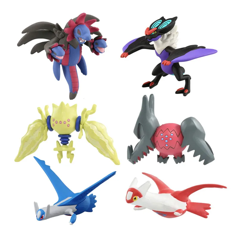 Фигурка покемона из аниме TAKARA TOMY, фигурки покемона, фигурки героев покемона хайдригона, нойверна, Regieleki Regidrago, латиос, игрушки-модели