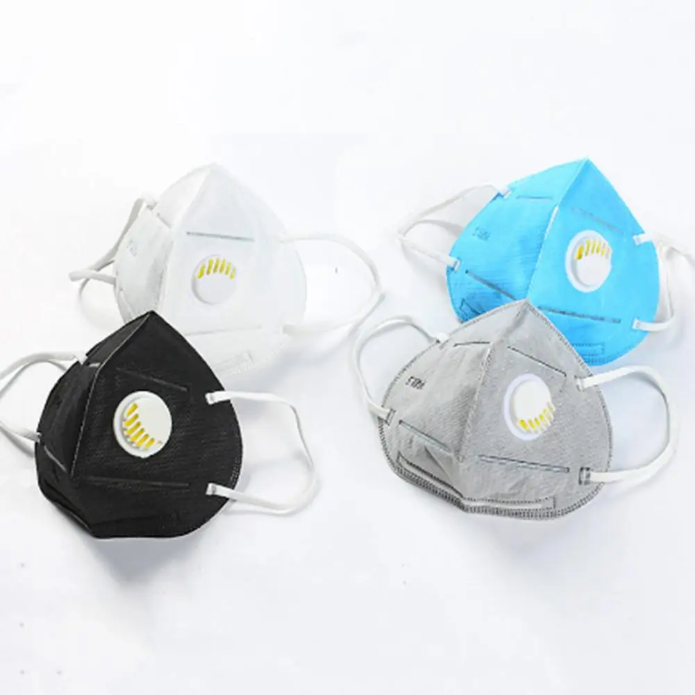 2/5PCS Anti Dust Mask PM2.5 Activated Carbon Filter Face Mouth Masks For Anti-fog Unisex Muffle Breathable | Автомобили и