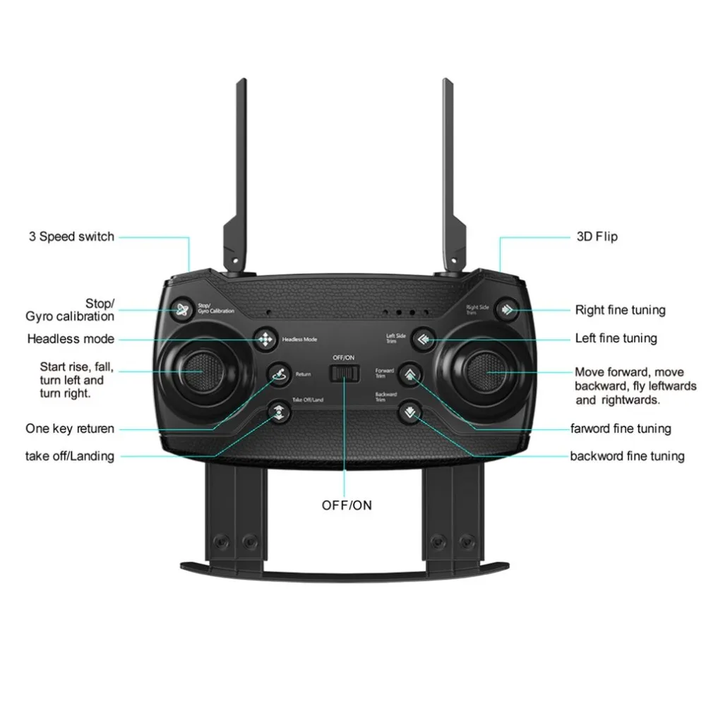 FQ777 FQ40 2,4G Mini WiFi FPV с 480/720P HD камерой режим удержания высоты в реальном времени складной Радиоуправляемый Дрон Квадрокоптер RTF