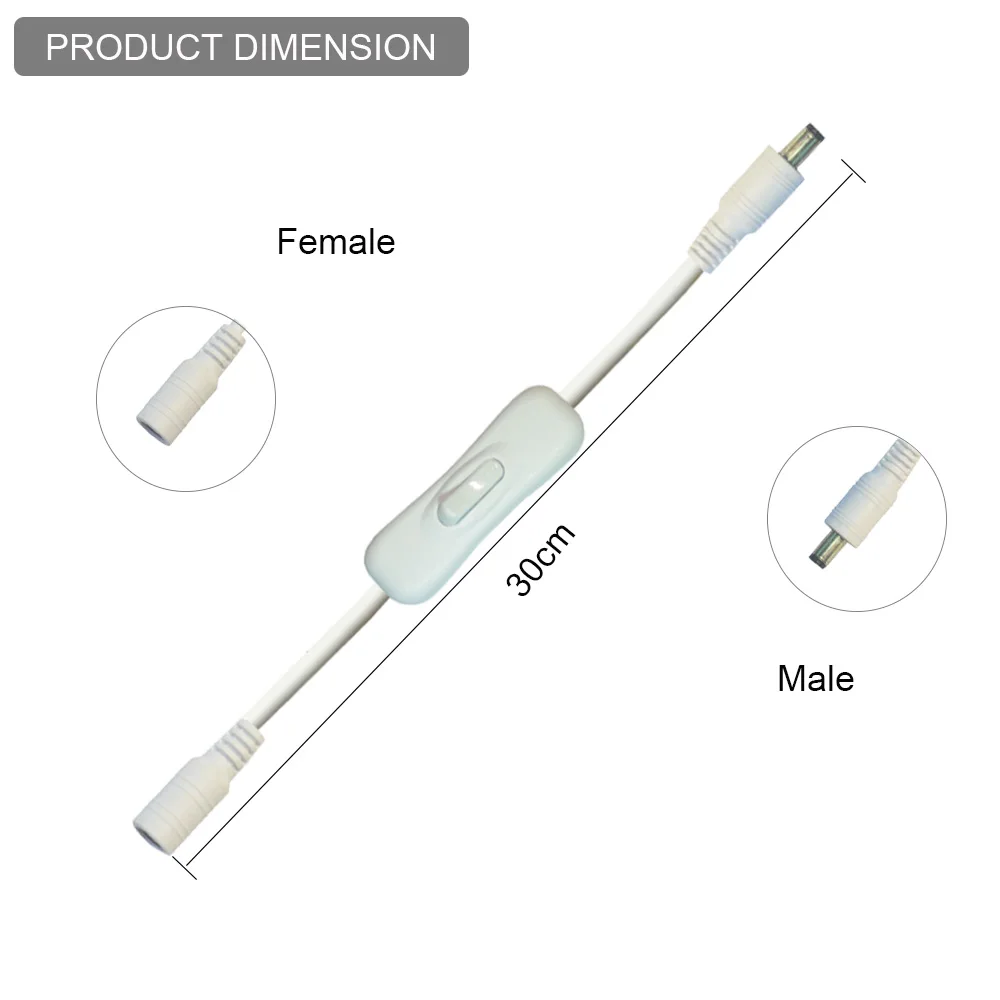 DC12 24V Светодиодная лента Диммер Яркость Регулируемый переключатель контроллер
