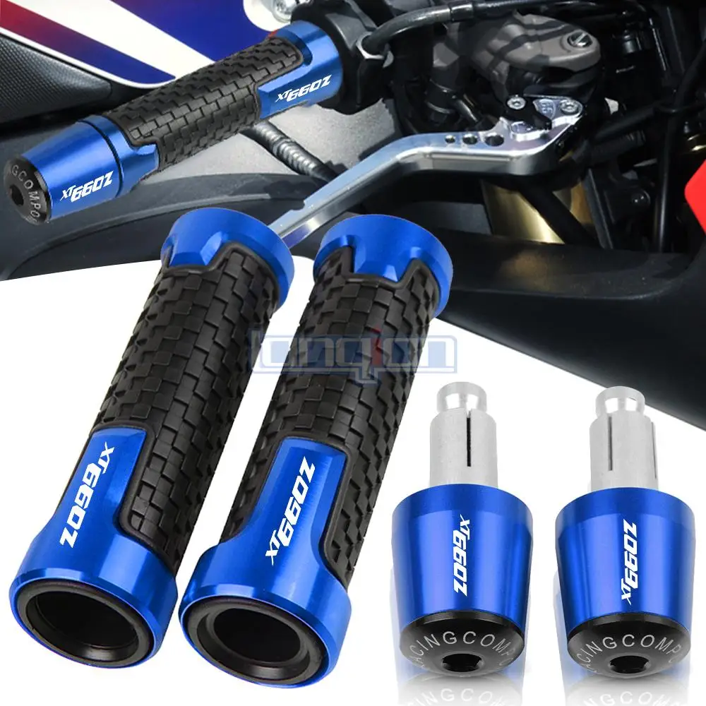 Motorcycle Handle Grips Ends Racing handlebar 22mm 7/8