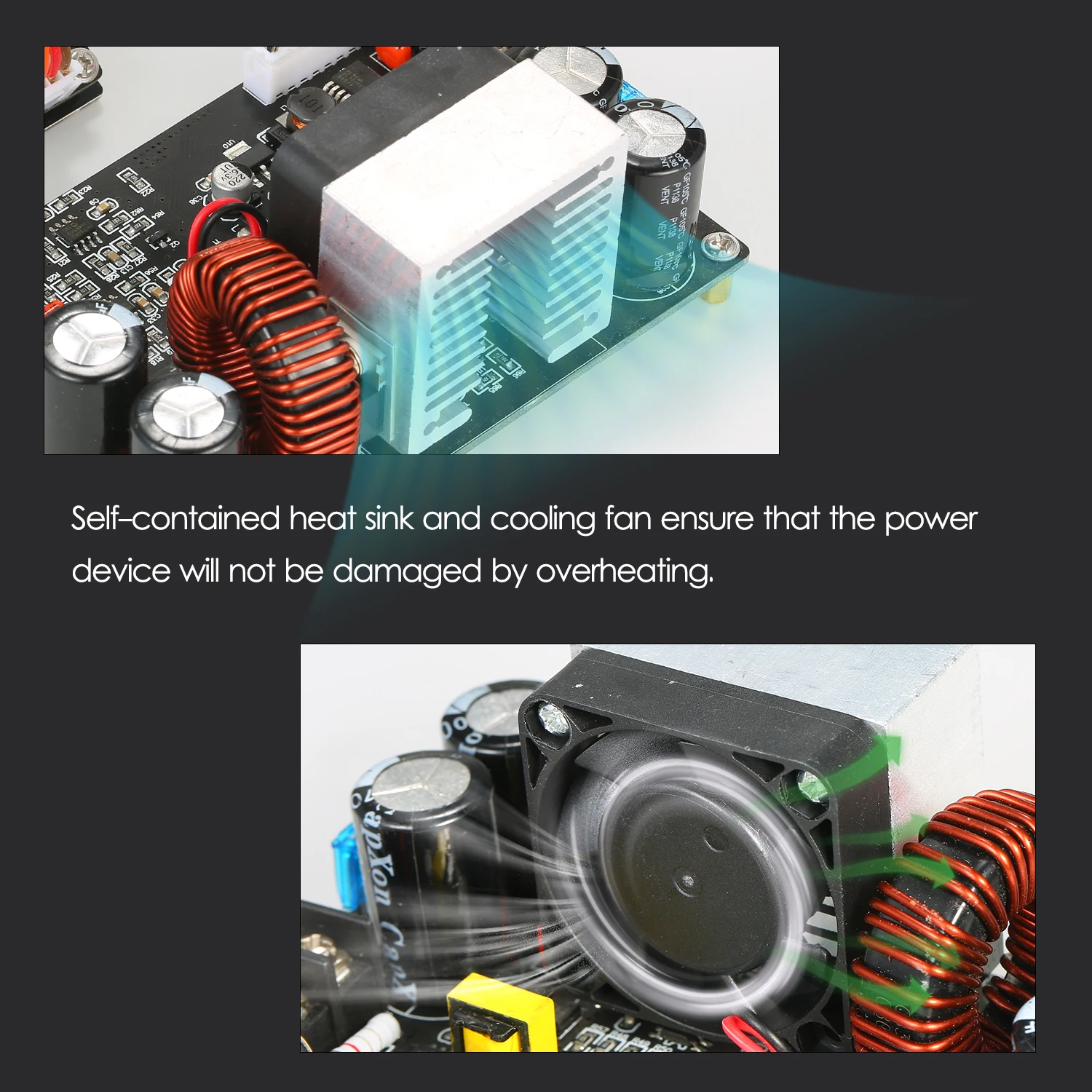 

DPX 1.8-inch Color Screen Display CNC Adjustable Constant Voltage Power Supply Step-down Module Integrated Voltmeter Ammeter