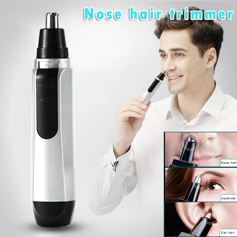 Hot sale Electric Nose Hair Trimmer Clipper Battery Powered Men Shaving Razor | Красота и здоровье