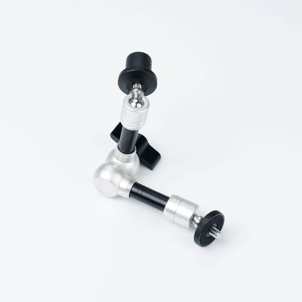 

Langi новый 7 дюймов Регулируемый фрикционный артикулирующий рычаг для Камера, ЖК-дисплей монитор, светодиодный светильник флэш-памяти, HD мони...