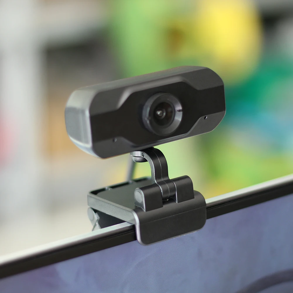 

720p HD Webcam with Built-in HD Microphone for Desktop Laptop Widescreen Video Work Home Accessories PC USB Web Camera