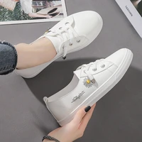 ladies sneakers 2020 fashion running flat casual rubber sole white shoes sports low heel shoes springautumn shallow