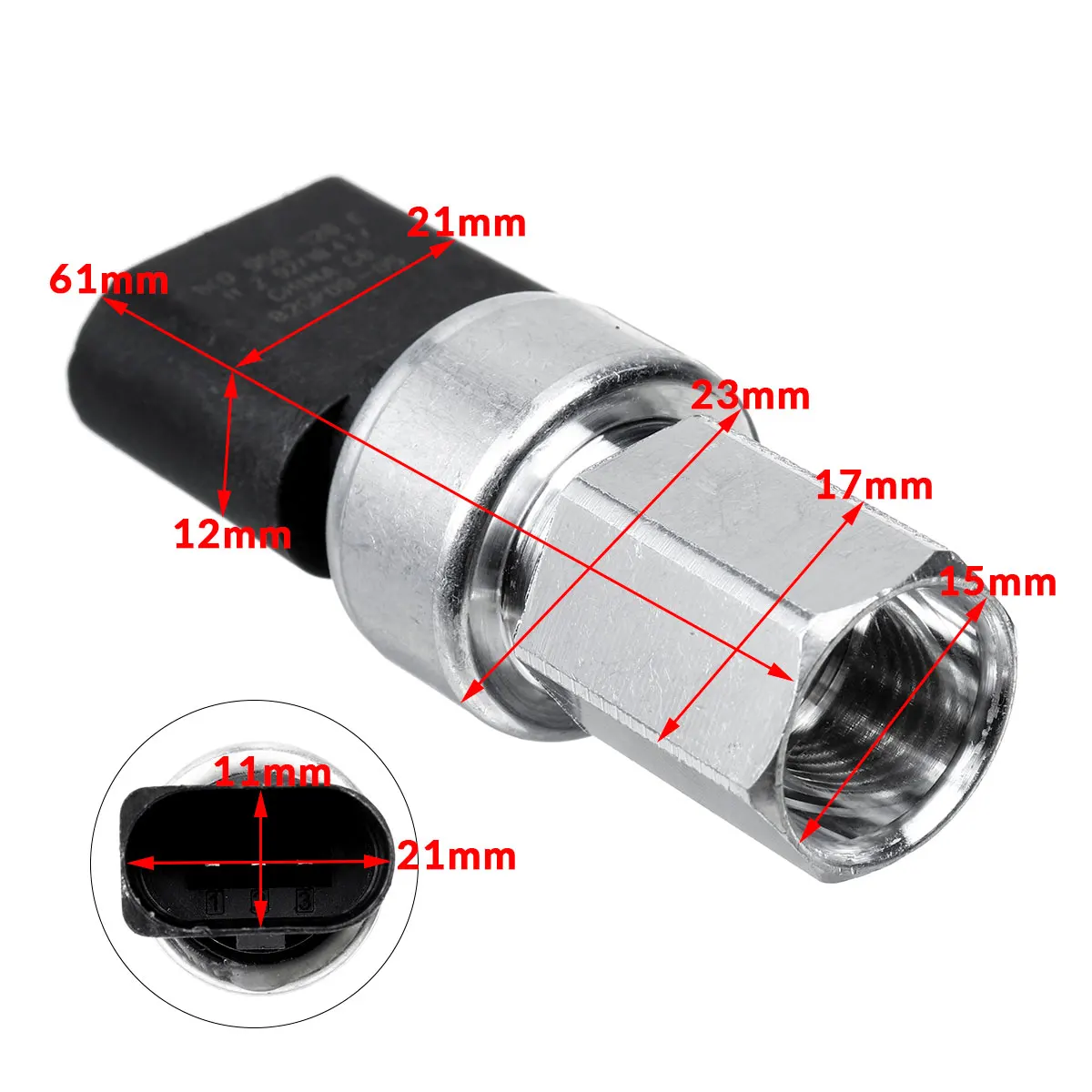Кондиционер A/C датчик давления 1K0959126E 1K0959126A 1K0959126B для Audi VW Seat Skoda | Автомобили и