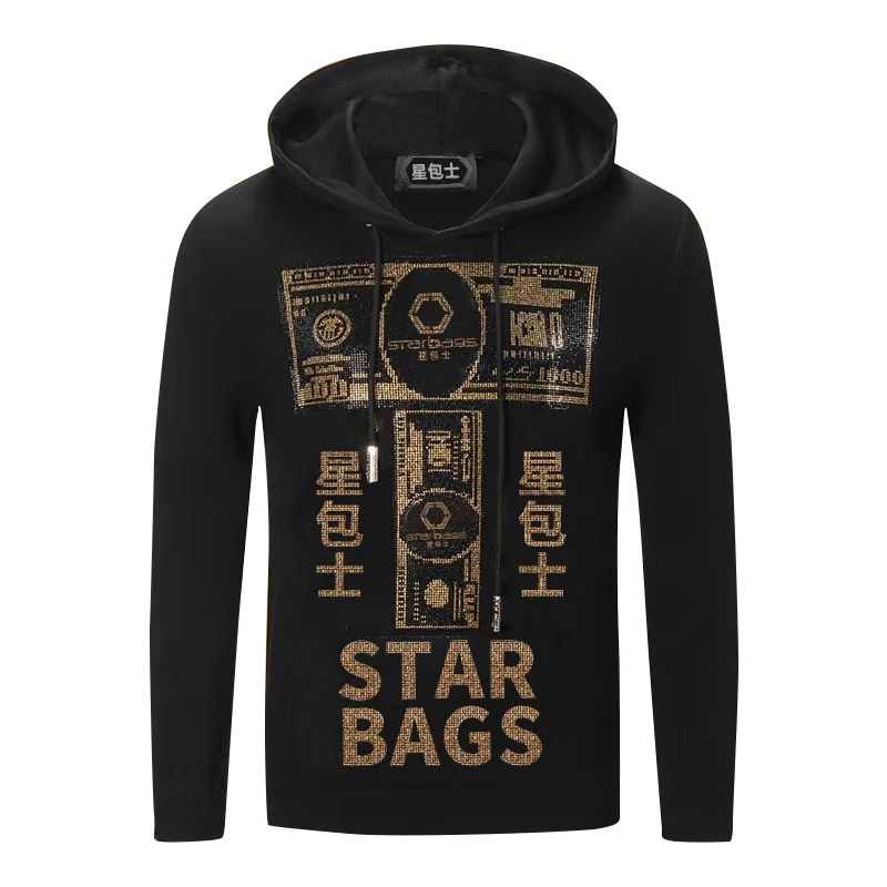 Оригинальная Толстовка Starbags pp с популярным логотипом черепа на осень и зиму