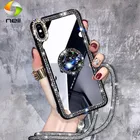 Кристаллическое зеркальное бриллиантовое устройство для OPPO Realme 5 Pro 3 Pro Realme X C2 C11 A9 A5 A1K A3S A77 A59 F1S A57 A37 A39 capa